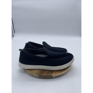 Allbirds Wool Lounger Sneakers Womens 8 Black Slip On Comfort Walking Casual